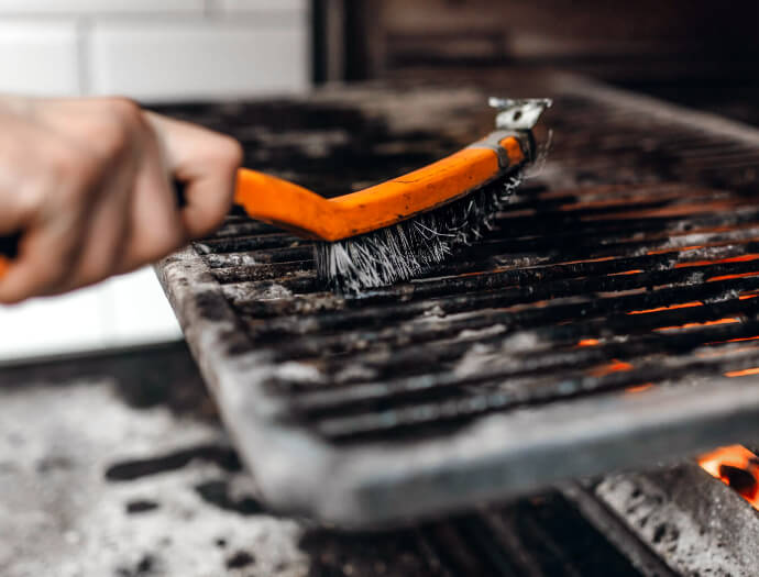 Grill cleaning